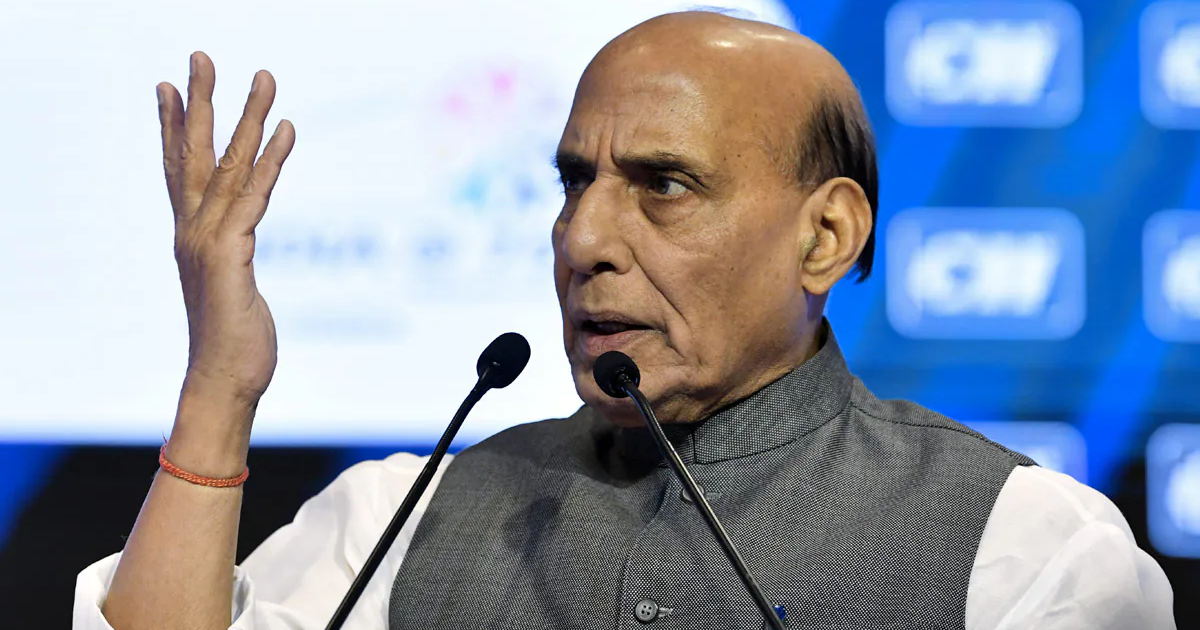 Rajnath Singh hails services of BRO, says “completing a project on time has become new normal”